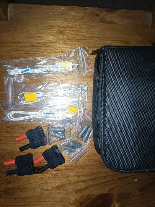 Nowe sondy typu k + adaptery + zatyczki + futeral