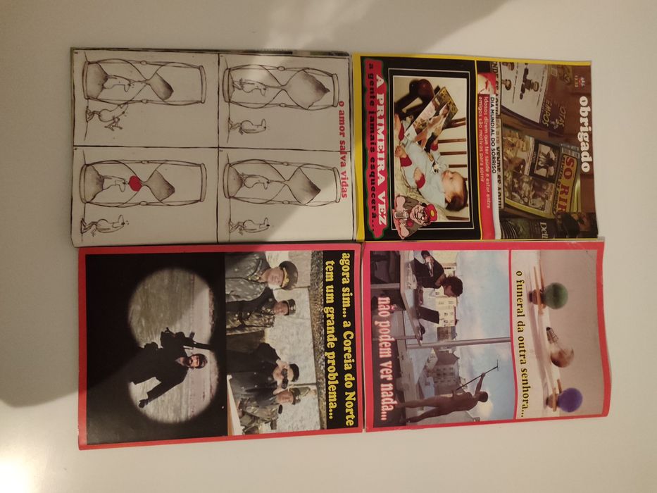 Vendo revistas " Só Rir, revista de humor"