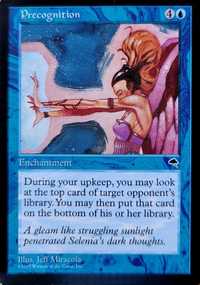 MTG  - Precognition - Tempest Edition