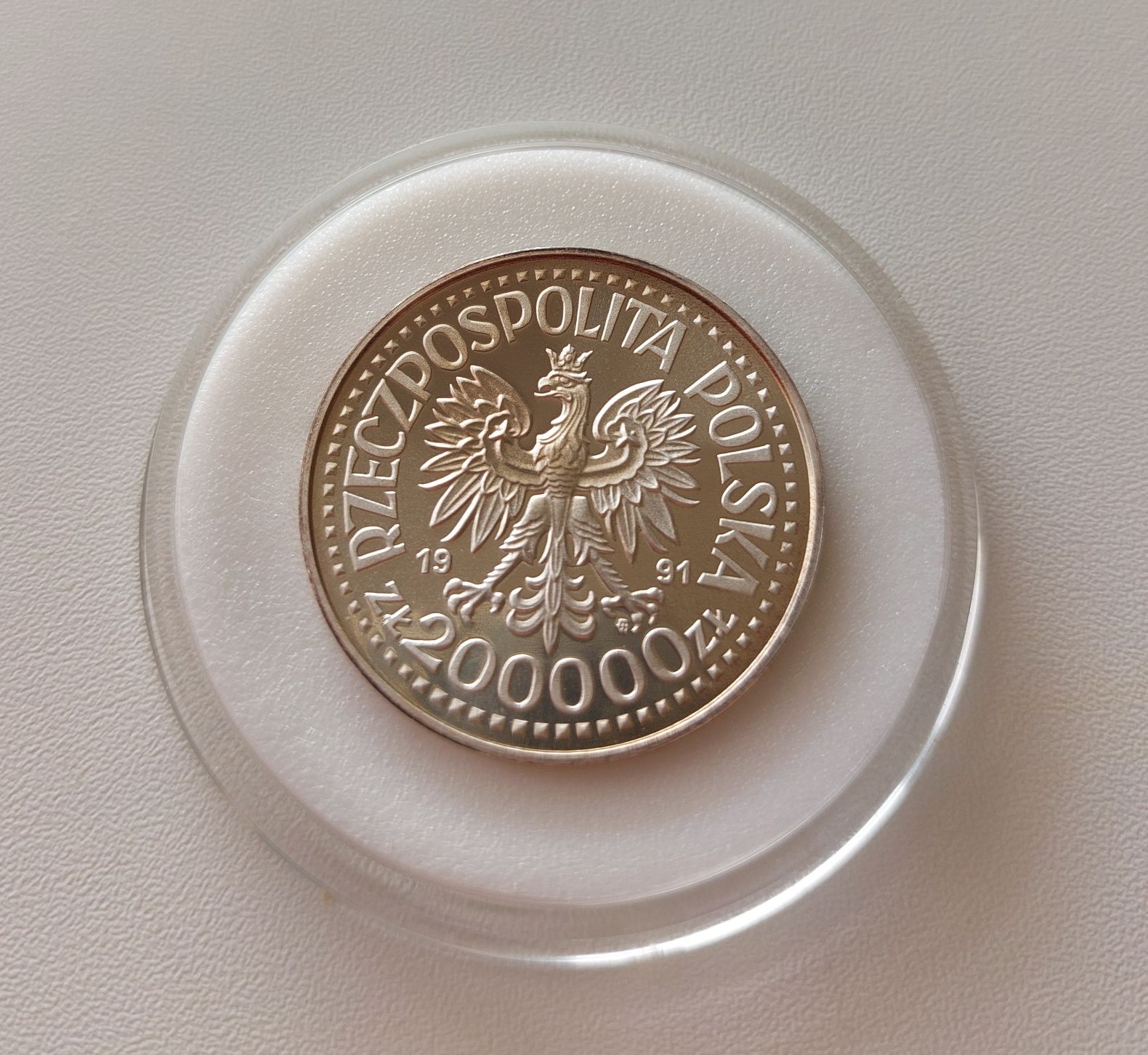 Jan Paweł II 1991 rok 200000 zł