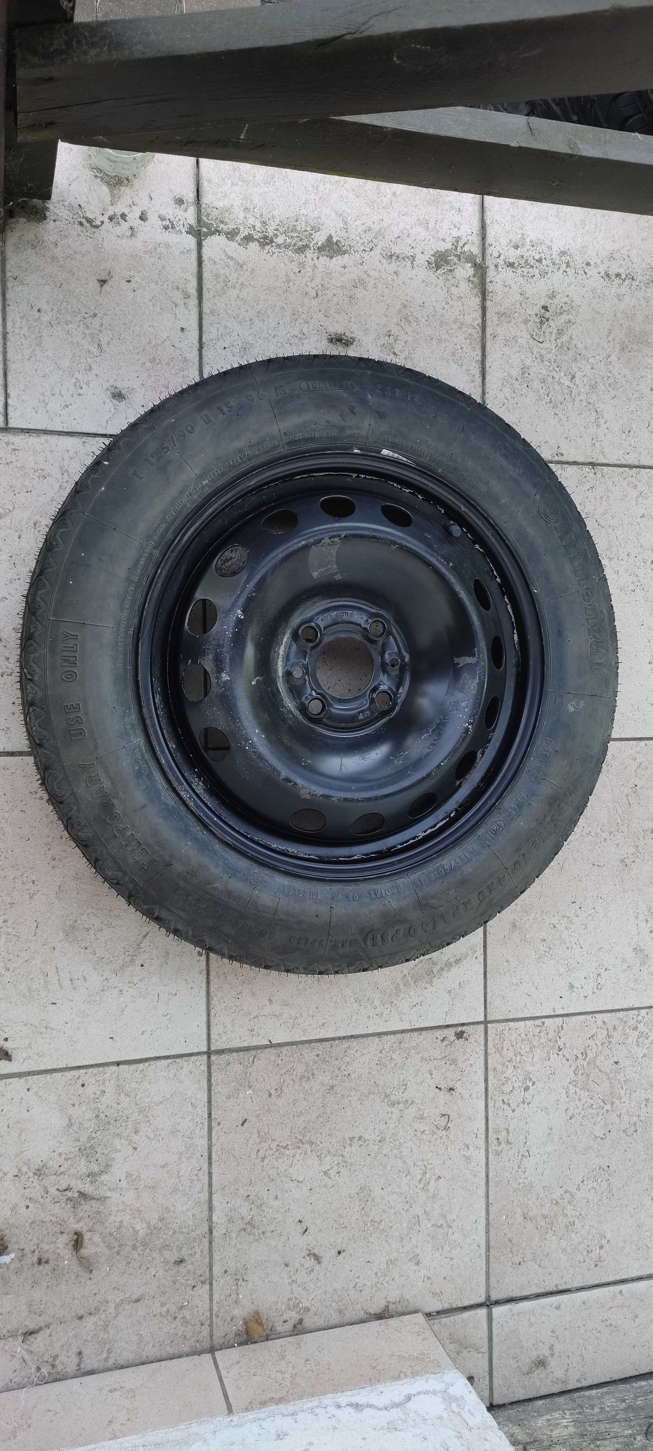 Koło Dojazdowe Continental 125/90/15 ET35
