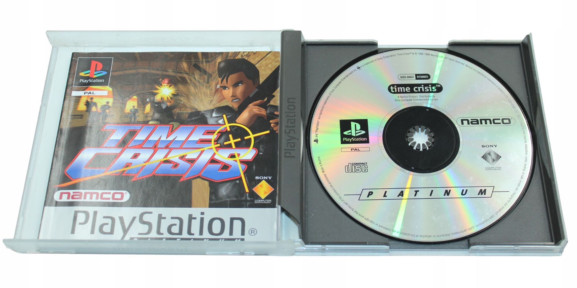 Time Crisis PS1 PSX PlayStation 1