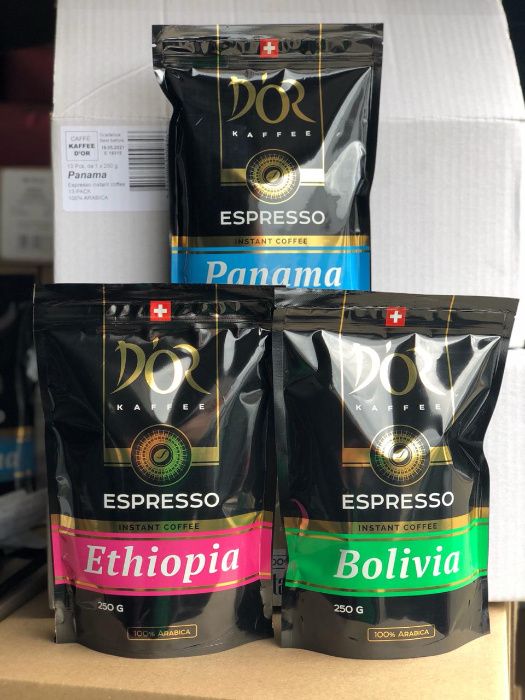 Кофе растворимий D`or Panama Espresso (Кофе Дор Панама) 250гр.