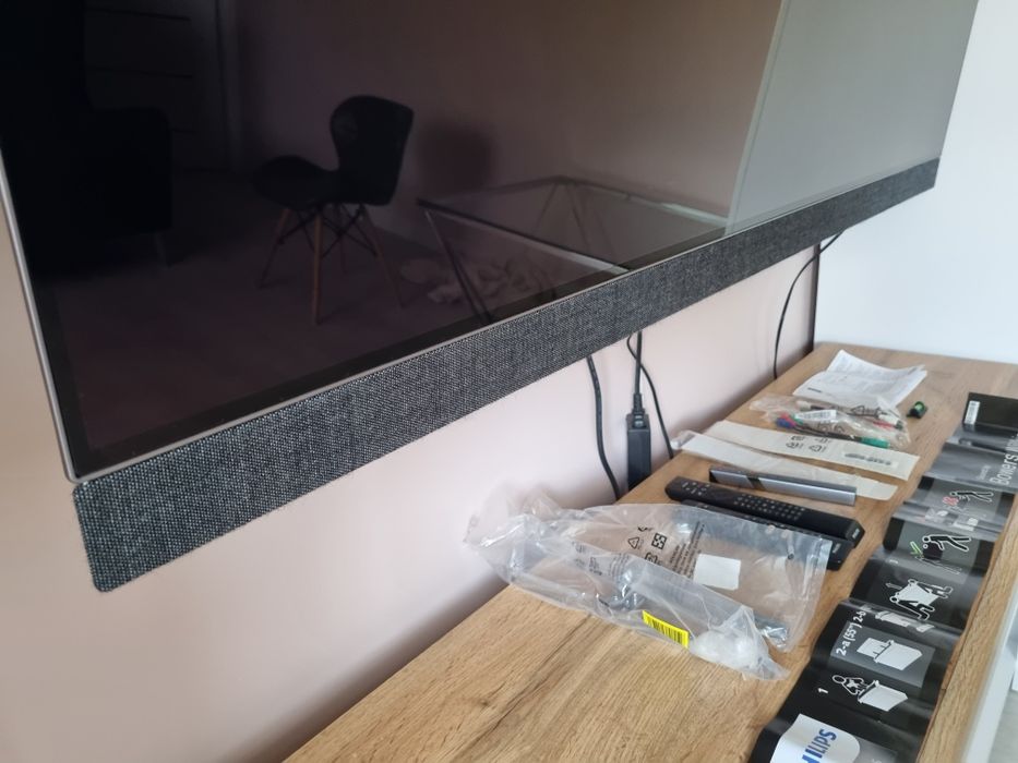 Philips 903/12 65" 120hz OLED+ 4K z dźwiękiem Bowers & Wilkins 3xAmbi