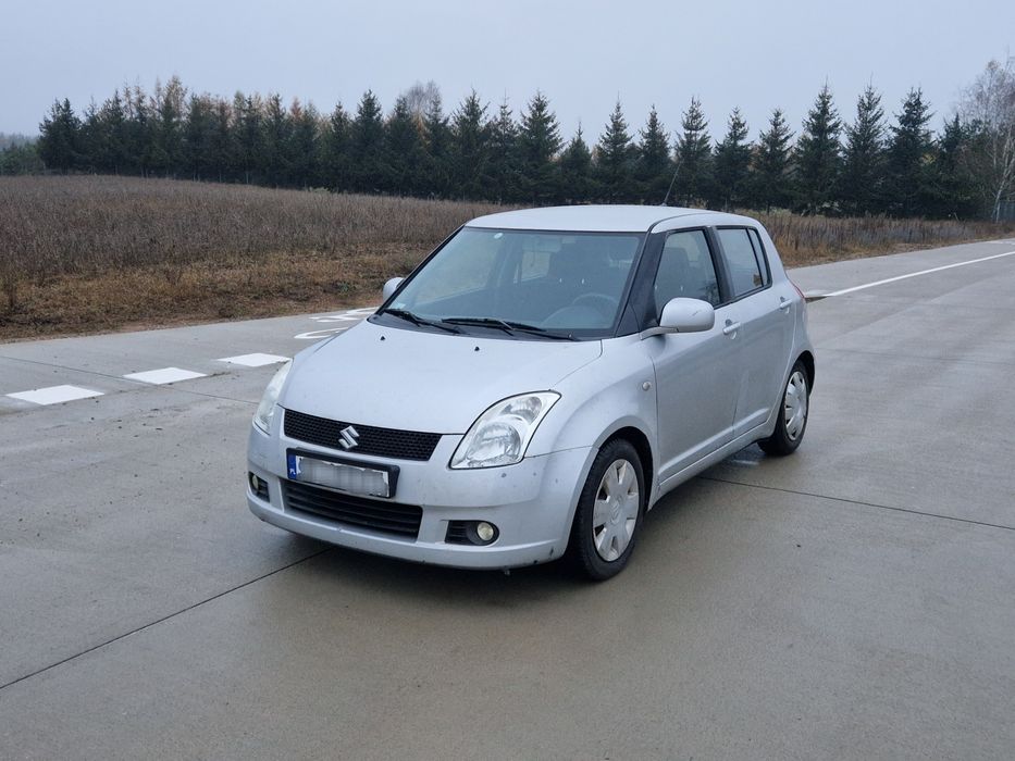 Suzuki Swift 2007r. 1.3 benzyna + LPG, sprawny, 5 drzwi, klimatyzacja