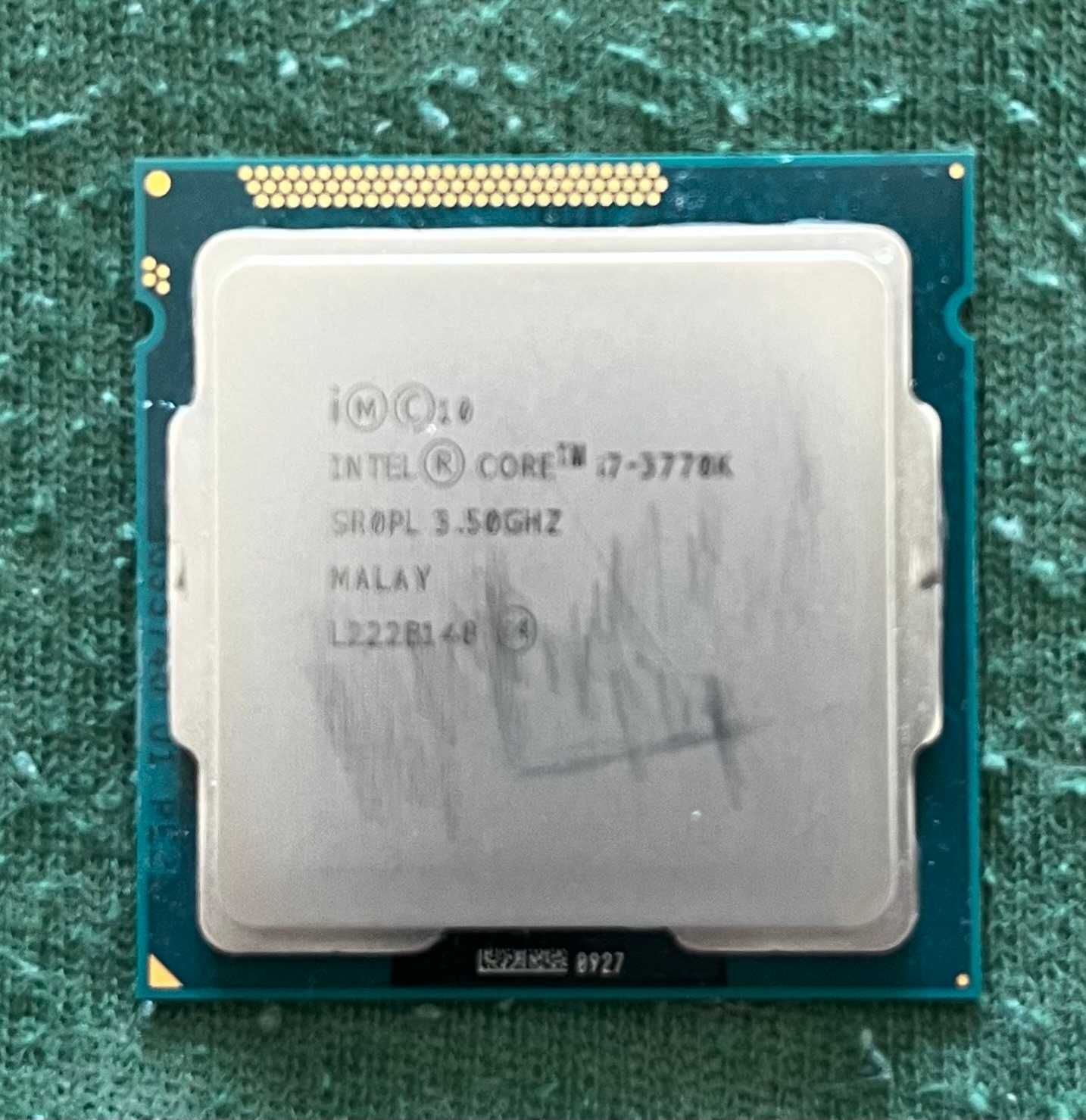 Procesor i7 3770K i7-3770K, socket 1155, 4 rdzenie, 8 wątków, 3.90 GHz