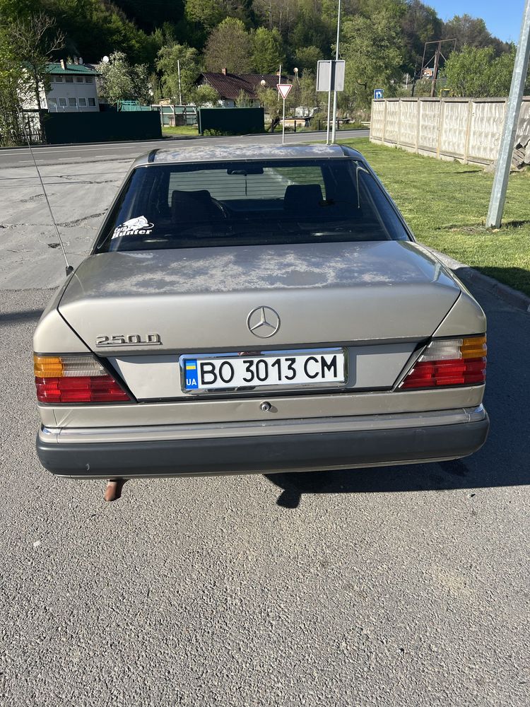 mercedes benz w124 2.5 дизель