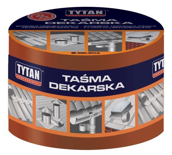 Taśma Uszczelniająca Dekarska 15Cm*10Mb J. Cegła/Terrakota Tytan