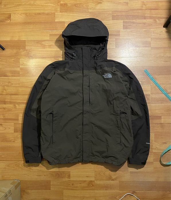 (XL) THE NORTH FACE Хаки курточка на мембране весенняя осенняя tnf