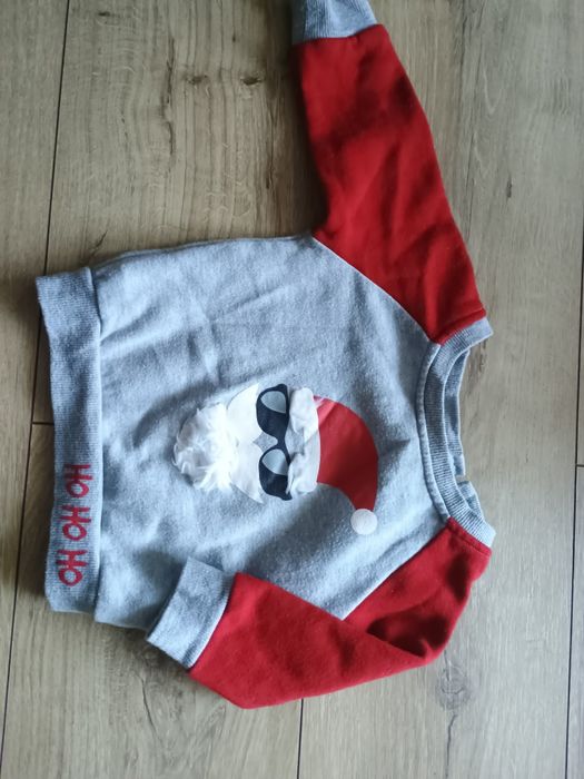 Bluza Primark Mikołaj 74