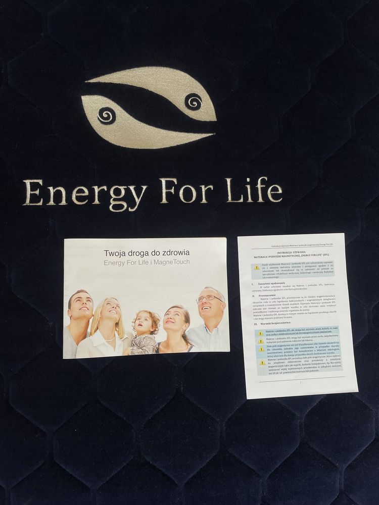 Materac magnetyczny Energy for life
