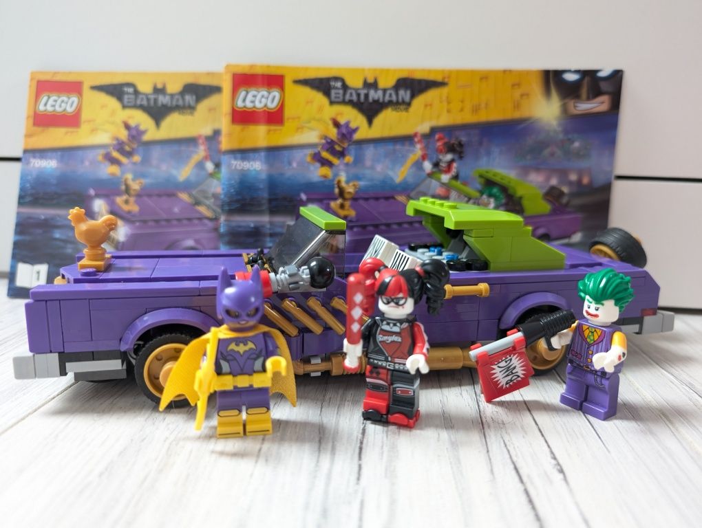 Lego Batman 70906 Lowrider Jokera kompletny