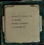 Procesor Intel Core i5-8600K 6 x 3,6 GHz gen. 8 LGA 1151