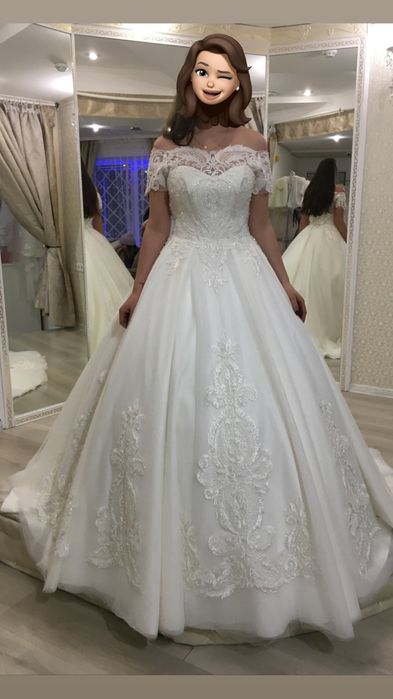 Свадебное платье  айвори, весільна сукня