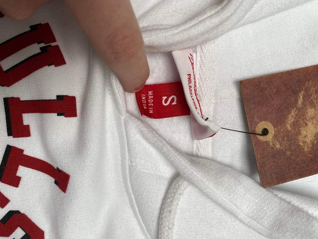 Bluza z kapturem hoodie Mitchell & Ness Chicago Bulls Unbeatabulls r.S