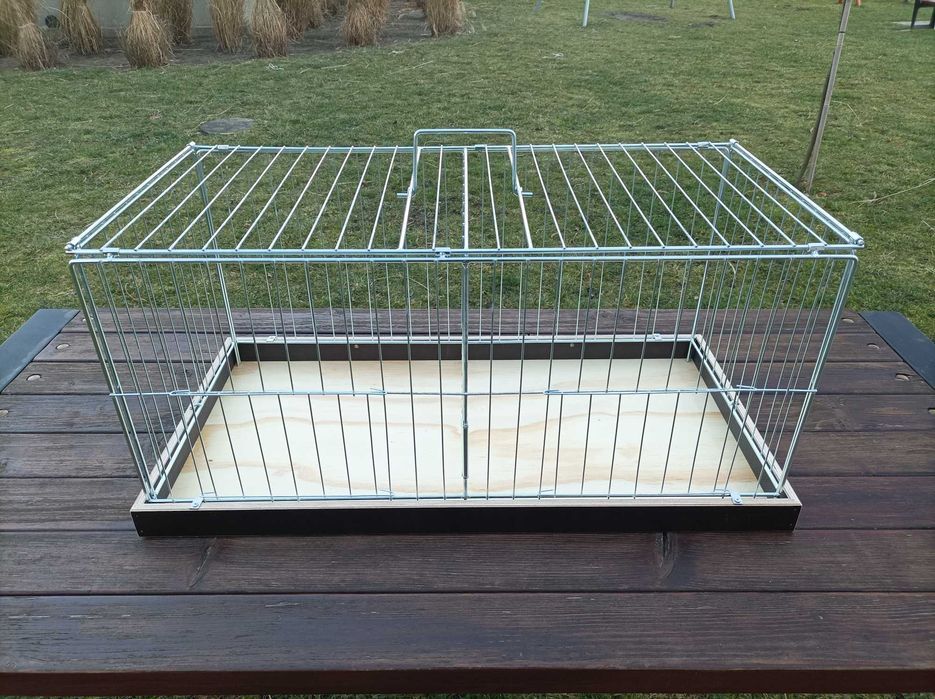 Klatka wystawowa transportowa dla gołębi 40x40x80cm SUPER JAKOŚĆ!
