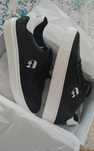 Buty skorzane meskie oryginalne Karl LAGERFELD czarno biale skorzane