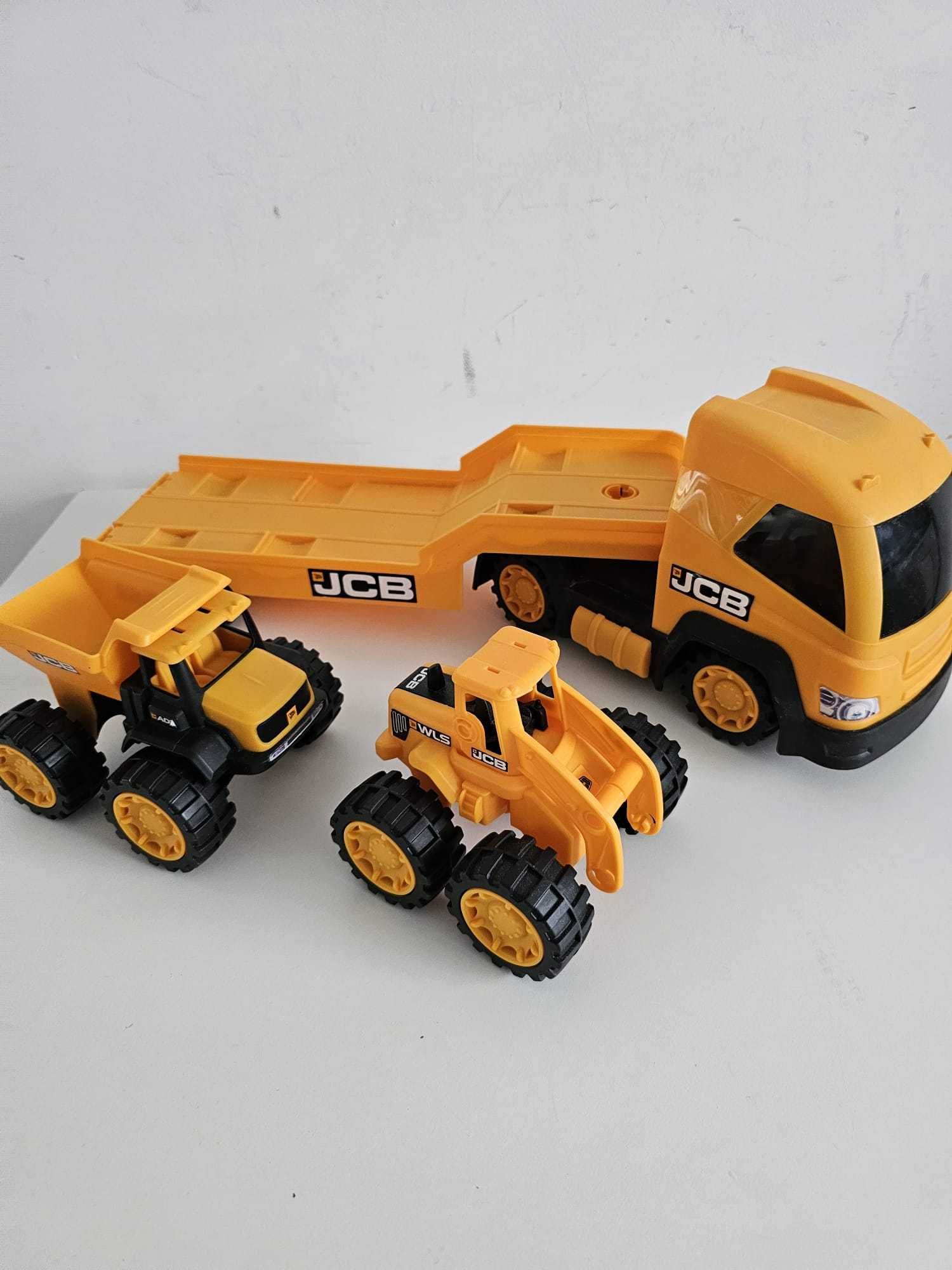 Teamsterz JCB Mega Transporter + 2 pojazdy budowlane