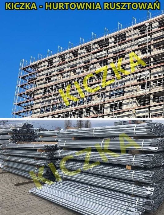 RUSZTOWANIA ELEWACYJNE Fasadowe Poznańskie Modułowe RUSZTOWANIE ~150m2