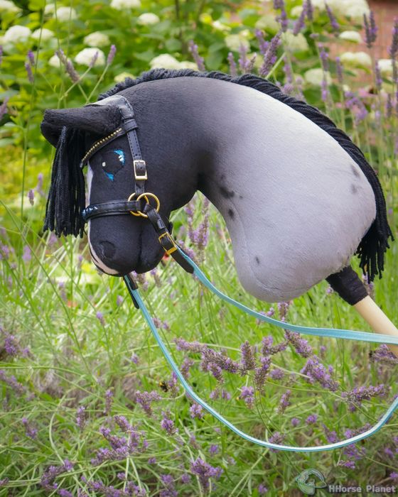 Hobby horse karodereszowaty A4-A3 z ogłowiem, z kijem - ZTT Callisto