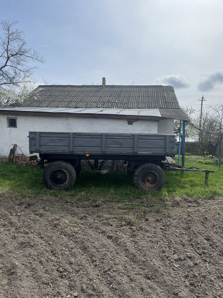 Причеп для трактора з регістрацією