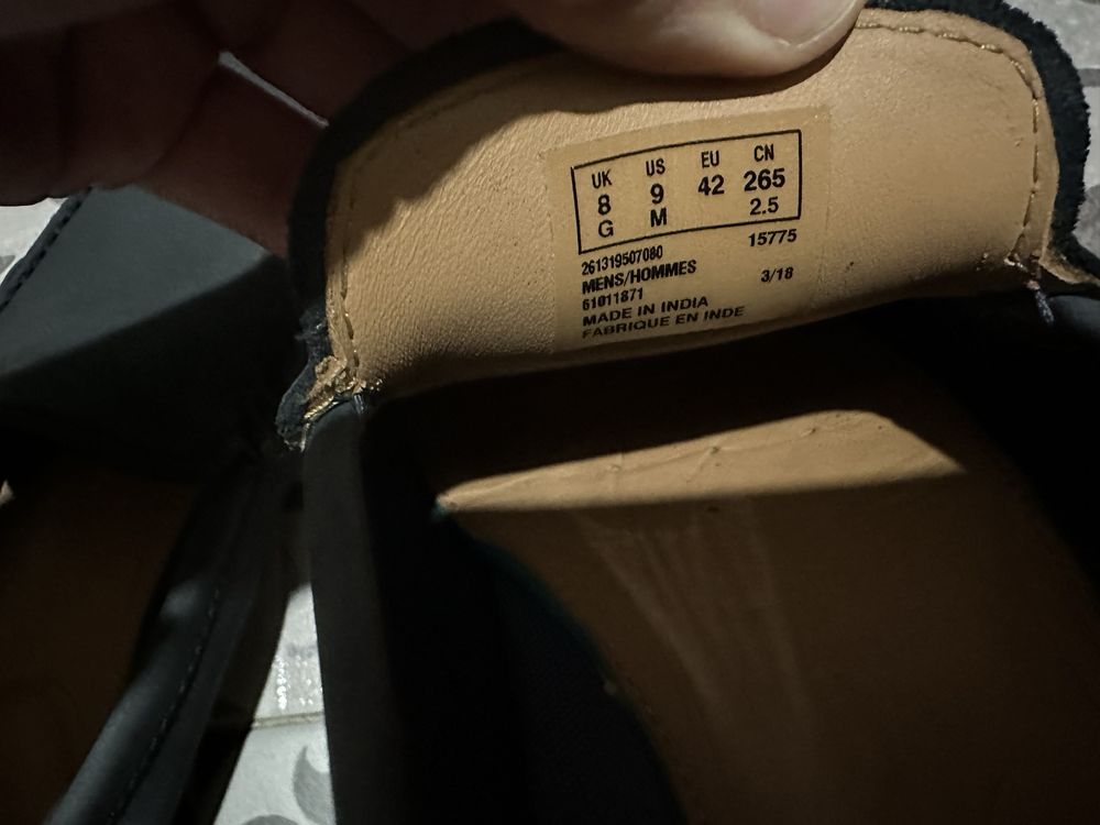 Мокасини Clarks 42 us9