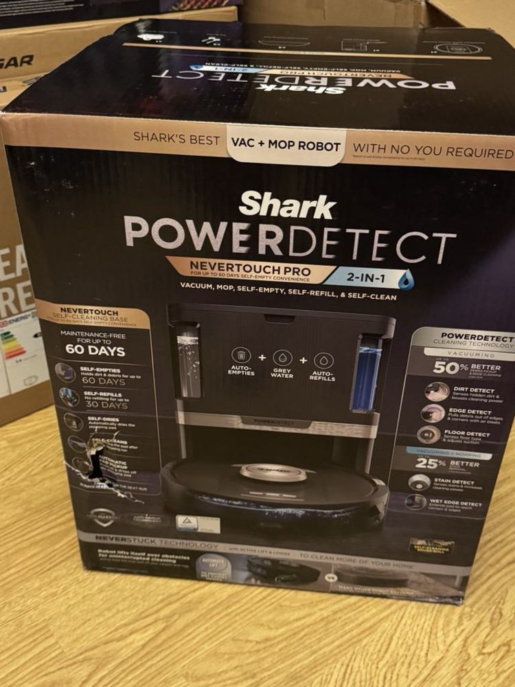 Robot sprzatajacy shark Power Detect 2w1 odkurzajacy i mopujacy