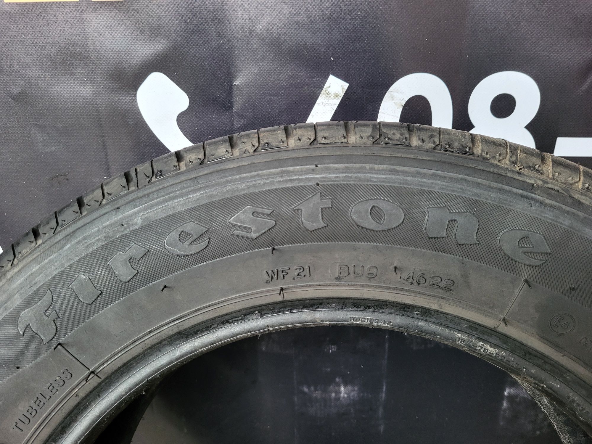 Opony letnie 195/65/16C Firestone 22rok 7,5mm