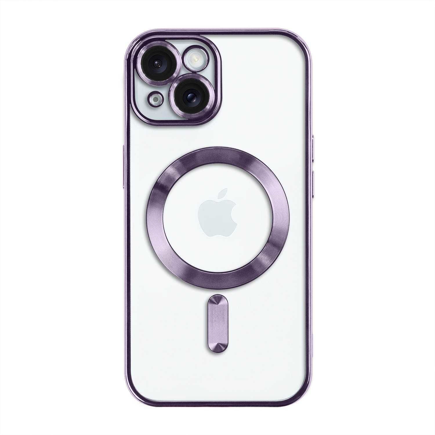 Etui do Iphone 13/14/15 Plus Pro Max Magsafe Plecki Obudowa Ja Purpura