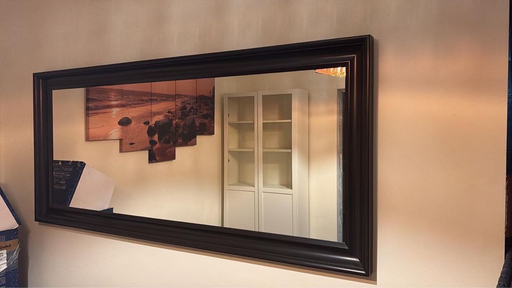 Espelho ikea castanho