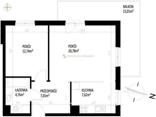 Prokocim / ul. Aleksandry / komfortowe 2-pok/duży balkon/klimatyzacja