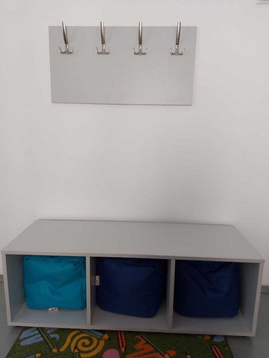 Прихожа: лавка+вішак