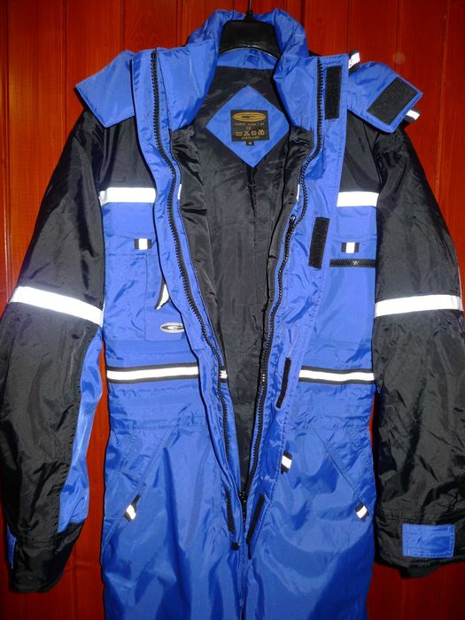 Kombinezon roboczy ocieplany z kapturem BHP roz.M