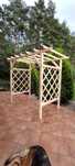 Pergola pod winogron