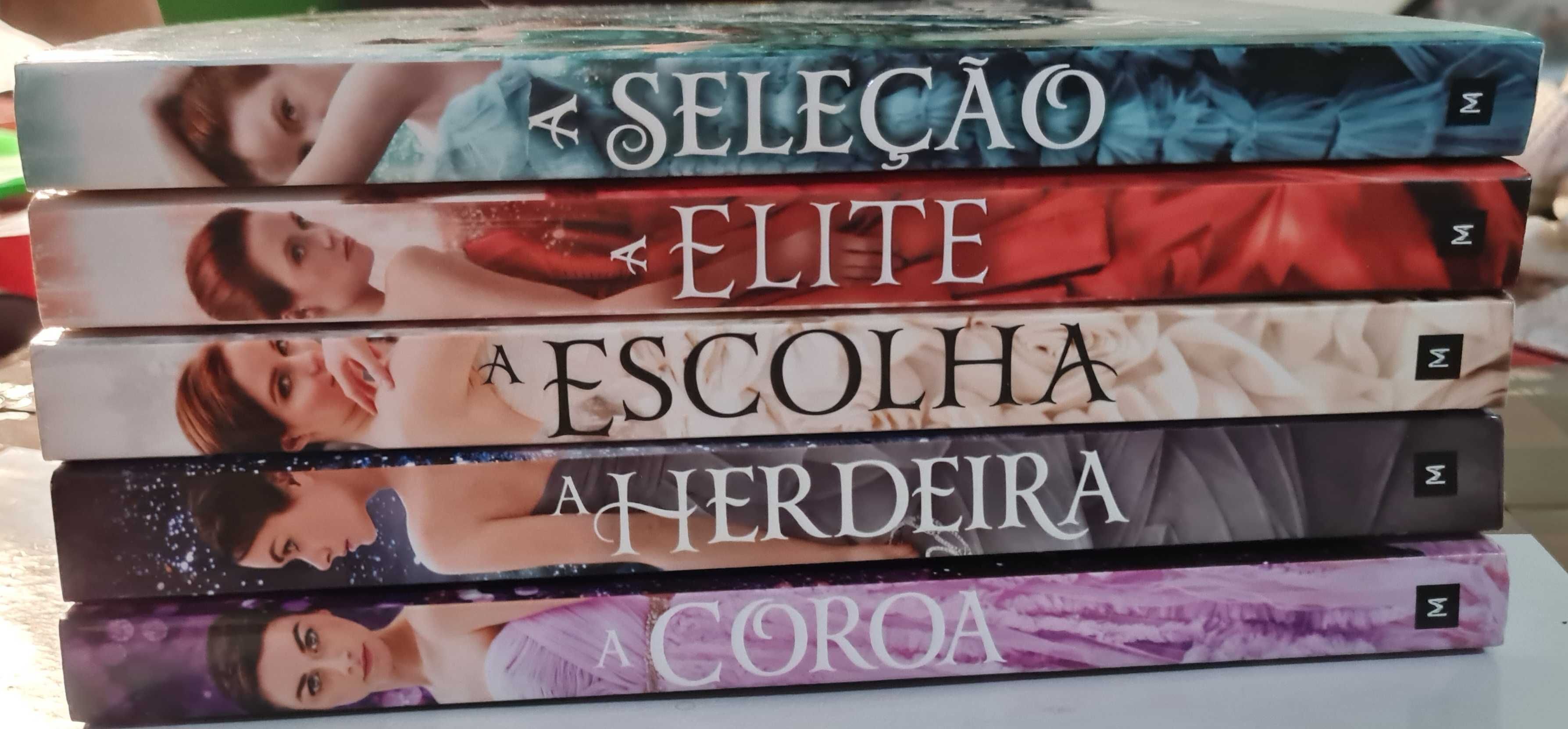 6 volumes da Série Selecção de Kiera Cass