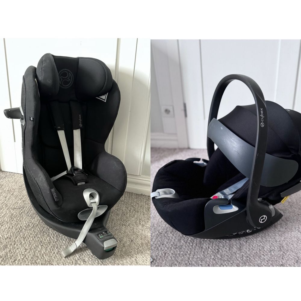Komplet fotelik Cybex Sirona Z2 + nosidło Cybex + baza 360