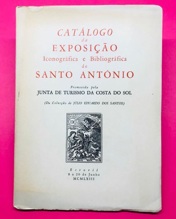 Catálogo da Exposição de Santo António - Autores Vários