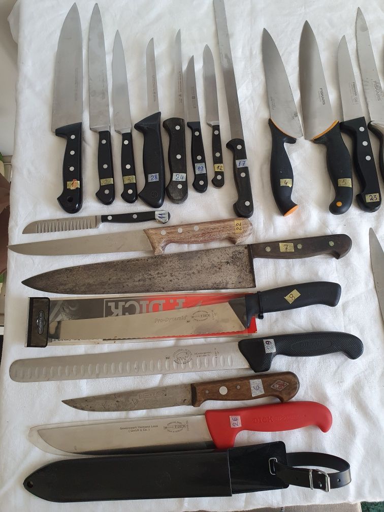 Продам набор ножей и вилок . Dick , Wüsthof , Fiskars, Villeroy Boch