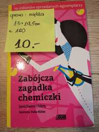 Książka "Zabójcza zagadka chemiczki" dla nastolatków