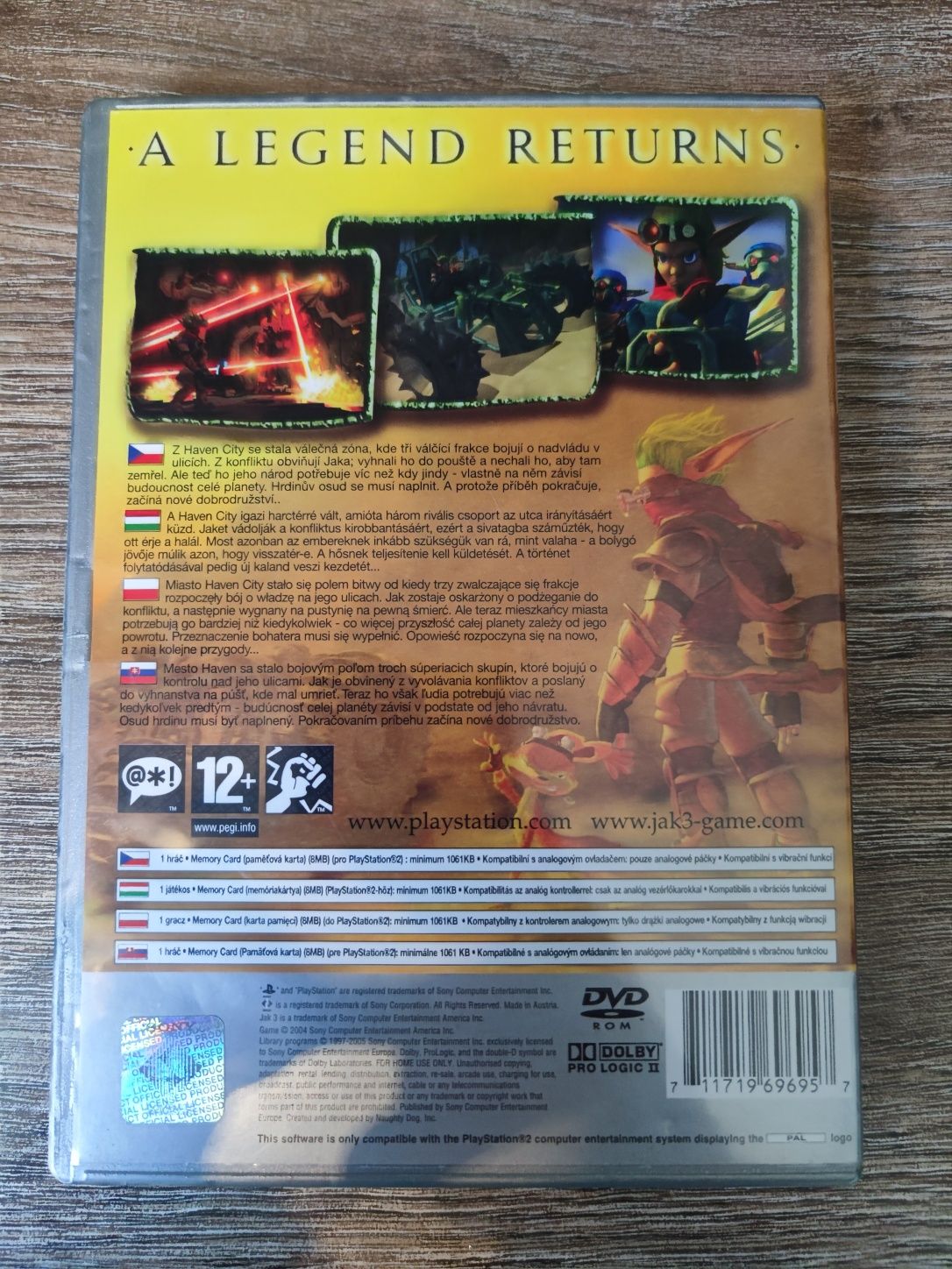 Jak 3 PS2 PlayStation 2