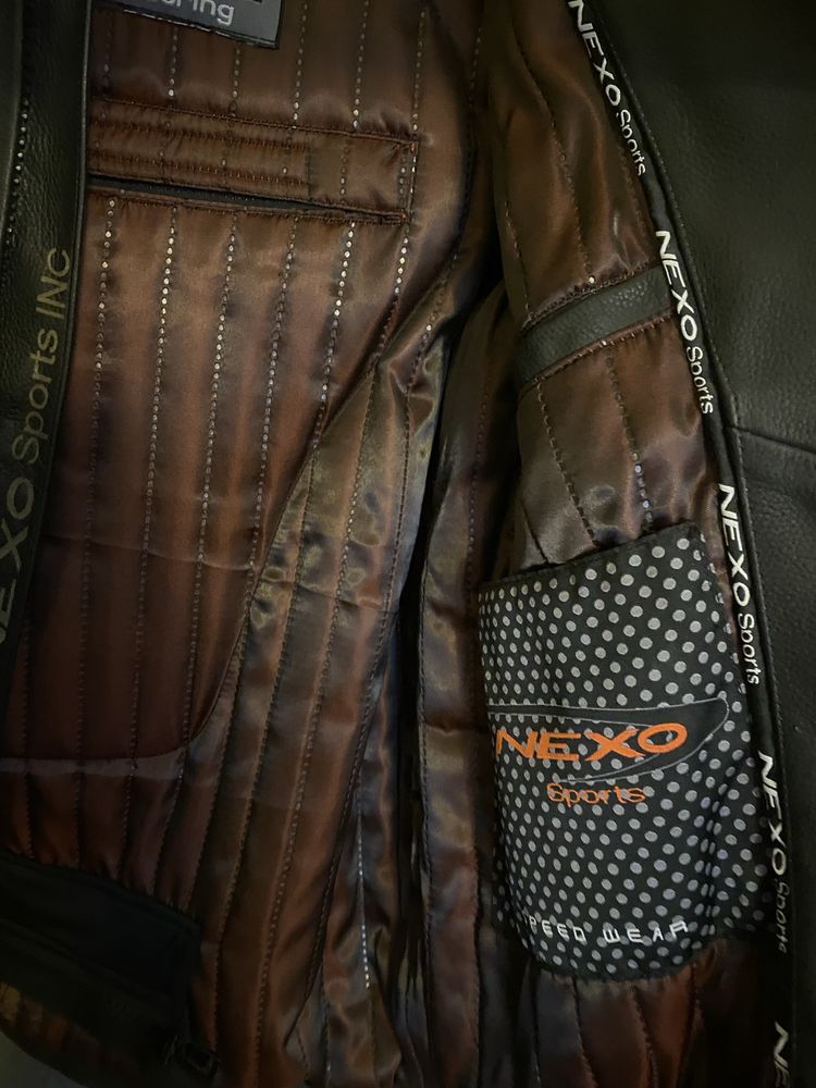 NEXO Sports - kurtka motocyklowa - skóra naturalna