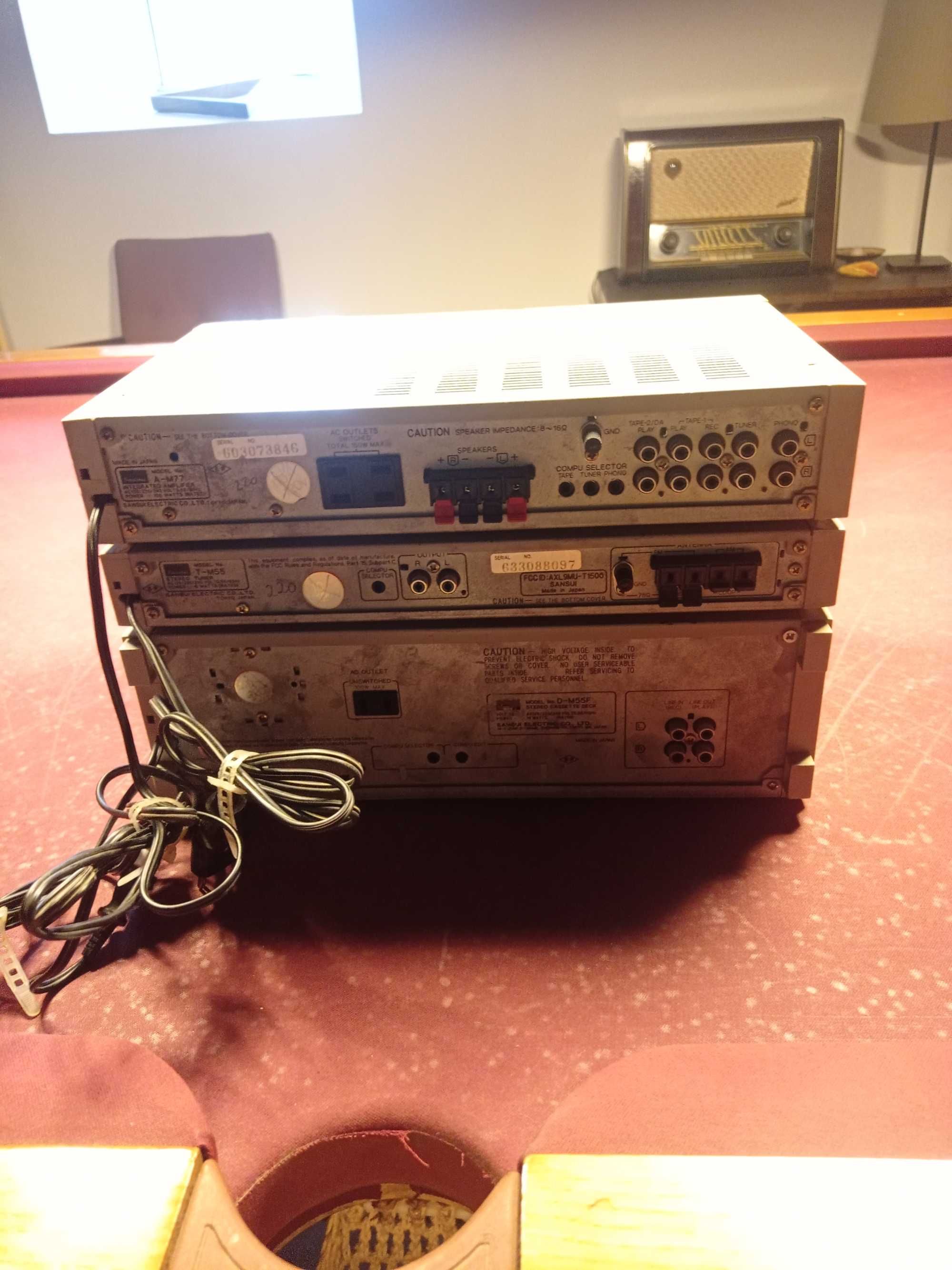 Sansui amplificador integrado stereo A-M77