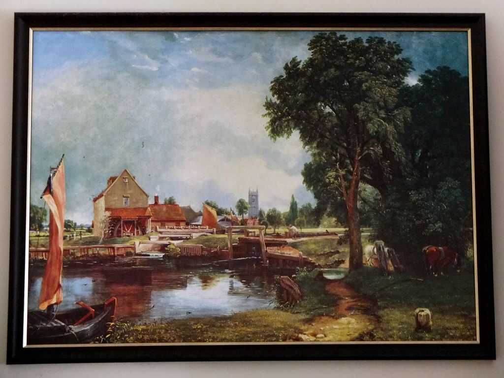 Reprodução de Pintura de John Constable 75x55cm