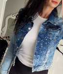 Kurtka jeans Paparazzi Fashion  XS 34 cyrkonie