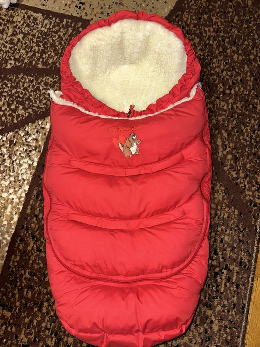 Конверт в коляску на овчині трансформер Ontario Baby Alaska Climate