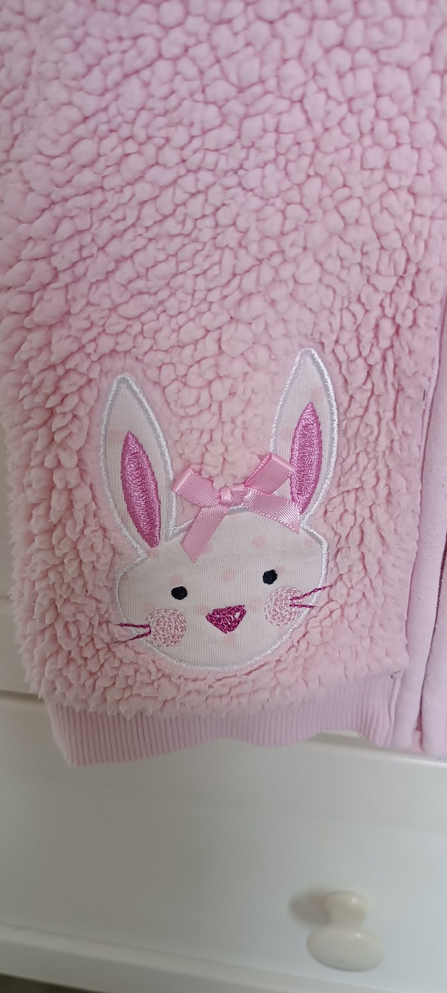 Ciepła bluza z króliczkiem r. 62