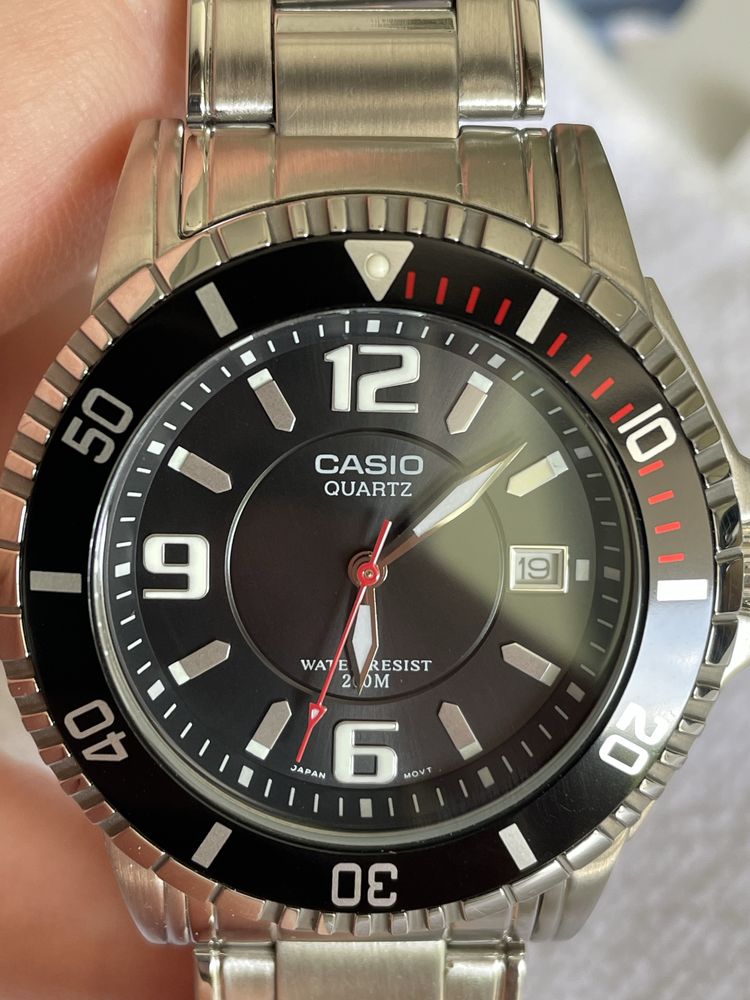 Zegarek CASIO jak DURO nurek diver 200m. 2 paski.