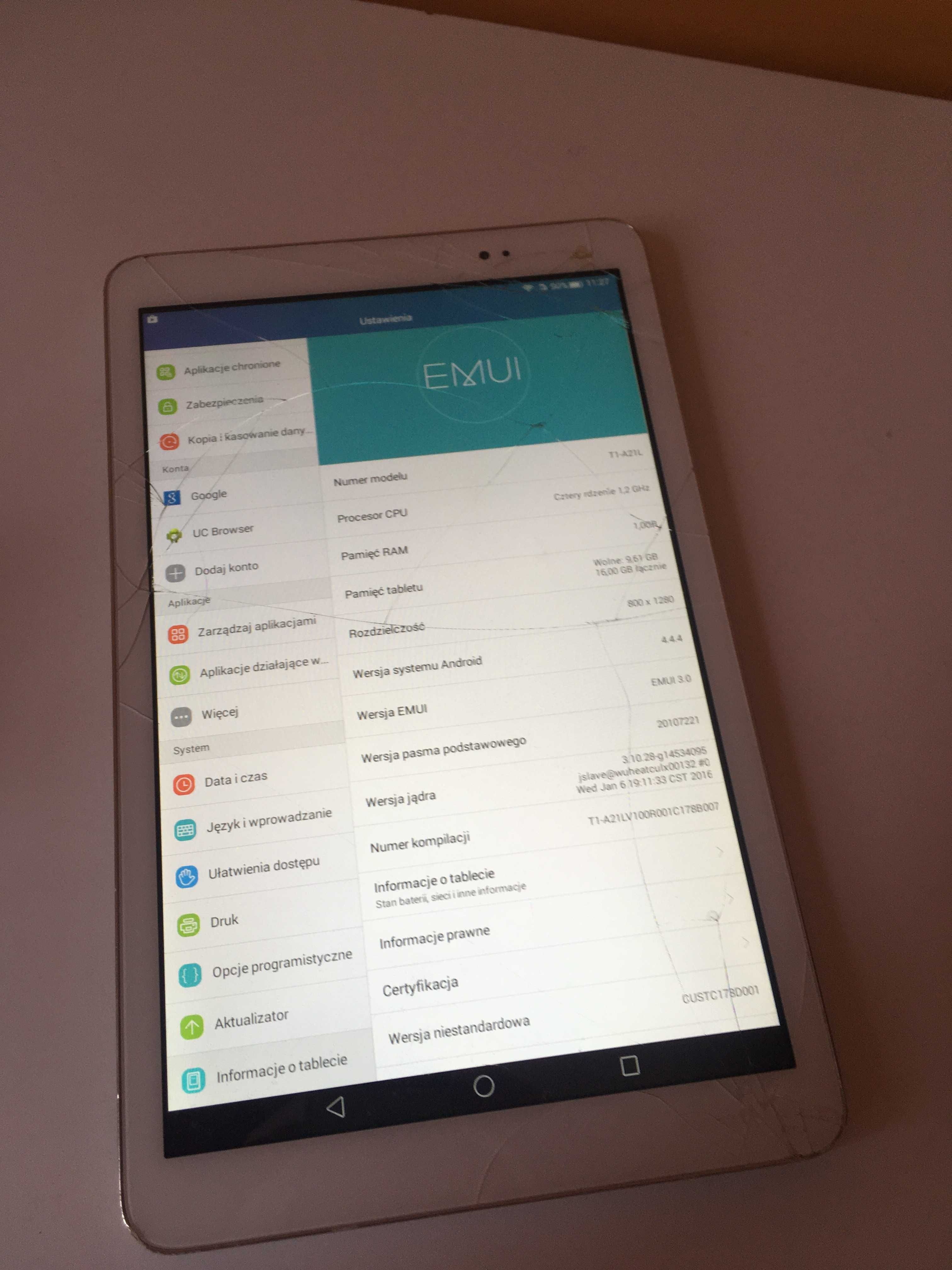 Tablet Huawei 10"