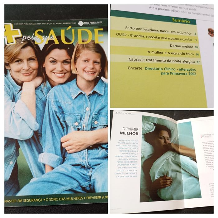 Revistas " Pela sua saúde"