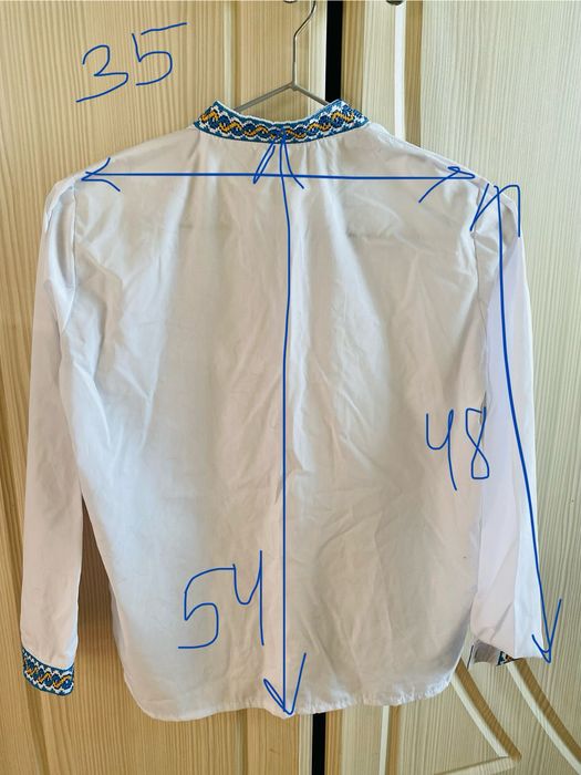 Вишиванка з тризубом 10-11 років